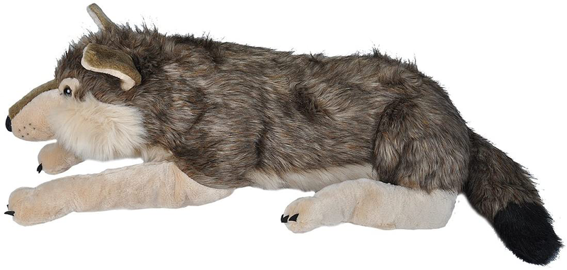 giant wolf plush